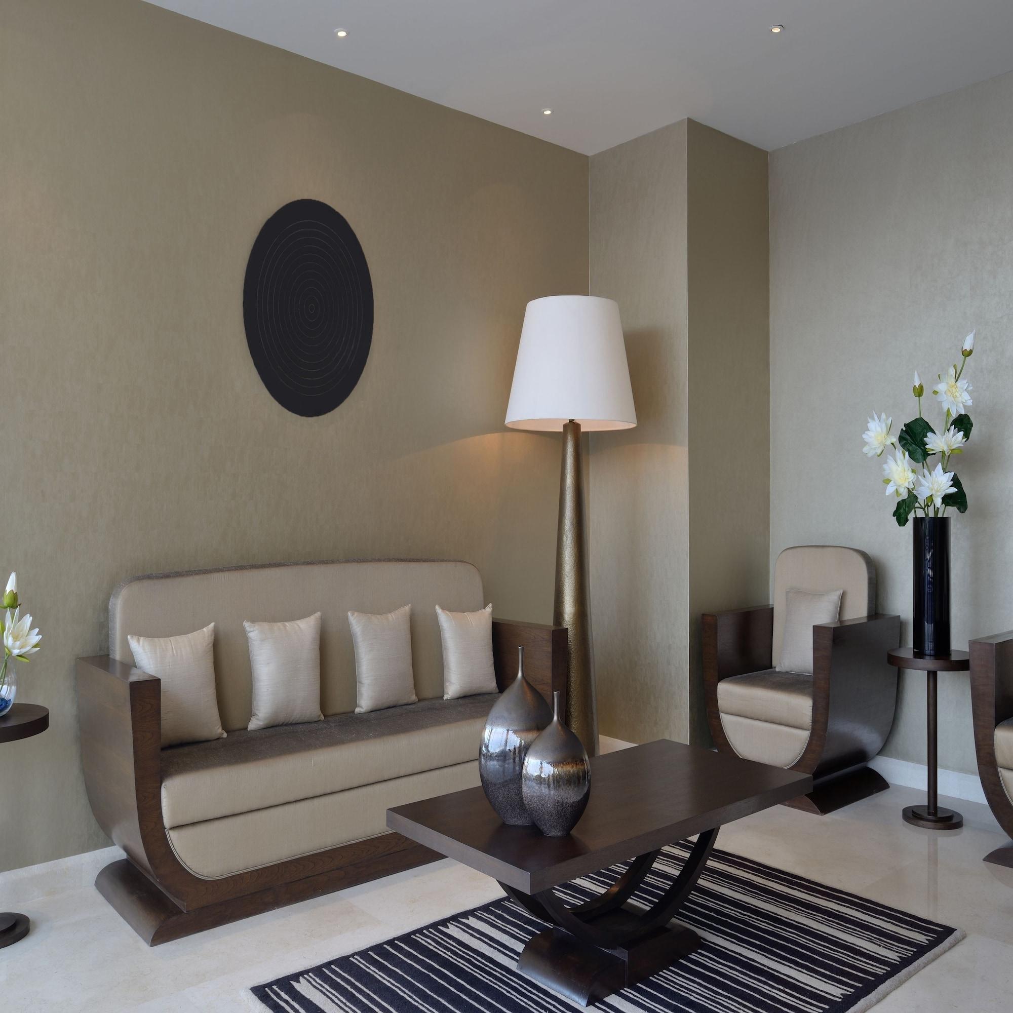 Marasa Sarovar Premiere Tirupati Ngoại thất bức ảnh A 3D rendering of a living room