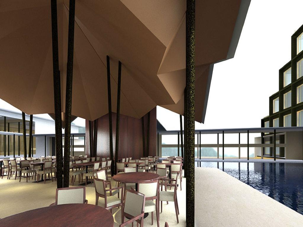 Marasa Sarovar Premiere Tirupati Ngoại thất bức ảnh The interior of the restaurant