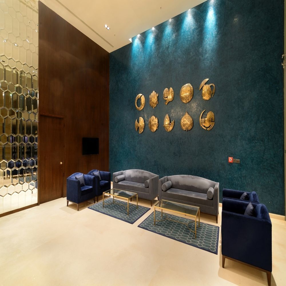Marasa Sarovar Premiere Tirupati Ngoại thất bức ảnh The interior of the lounge